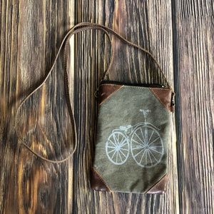 Mona B Bicycle crossbody purse bag bike